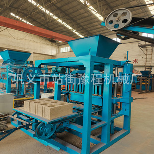 连锁护坡空心水泥砖块机 machine 砖机全自动沙块机Block Making