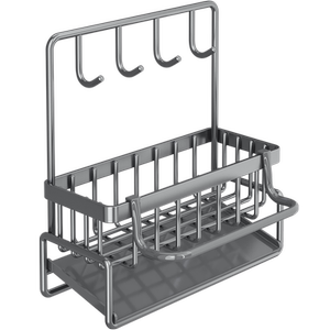 厨房置物架抹布收纳沥水架免打孔家用调料架子水池水龙头水槽神器