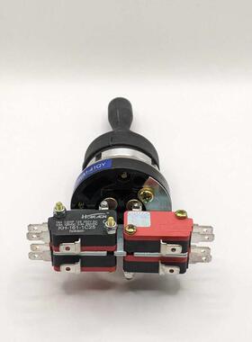 红开十字摇杆主令开关HKA1-41QY/QZ四向自锁自复位开关开孔30MM