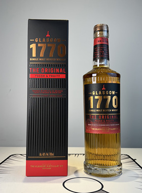 【国行】格拉斯哥1770苏格兰单一麦芽威士忌原始款 Glasgow 1770