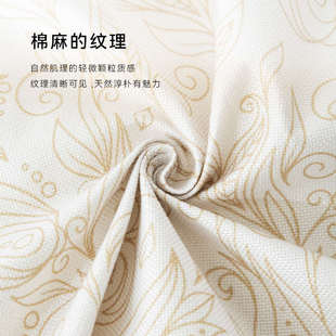 简约轻奢感无异味仿麻桌布椭圆形餐桌茶几布艺台布可水洗防滑桌垫