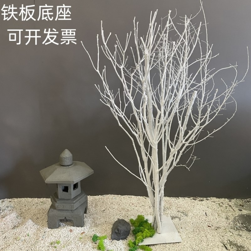 枯树枝白树枝干树枝干枝造型许愿树酒店婚庆橱窗造景家居落地摆件