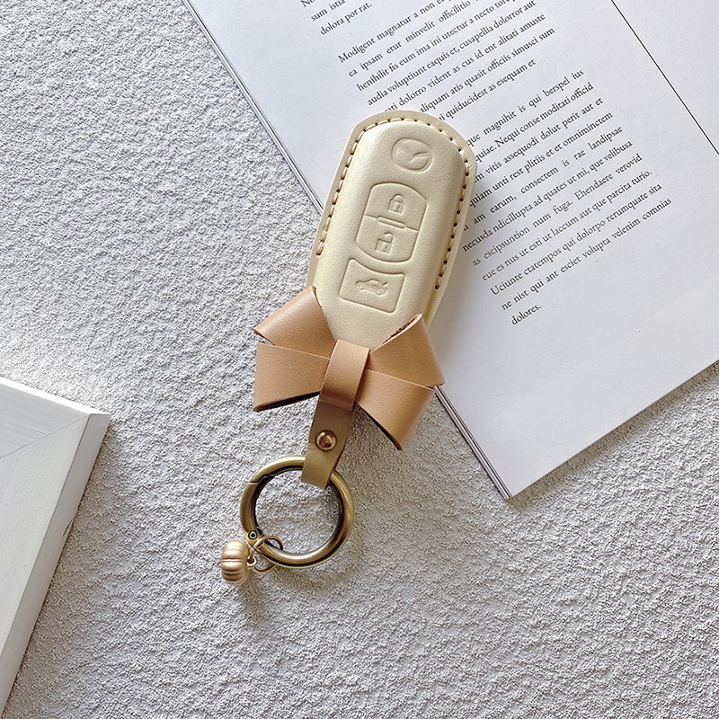 适用马自达3昂克赛拉钥匙套女阿特兹CX4/CX8/CX5/CUX30车钥匙套扣