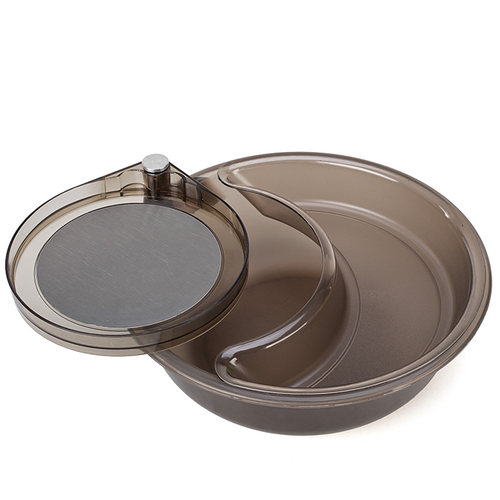 散炮盆拉饵盘黑坑大号拉饵盆散A炮饵料盆开饵盆饵料盘全磁散泡盆