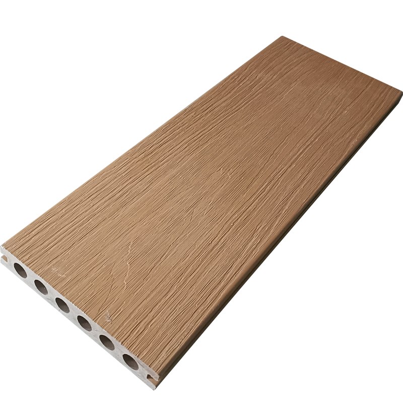 塑木地板户外二代共挤木塑板露台庭院别墅防腐木公园W栈道护栏围