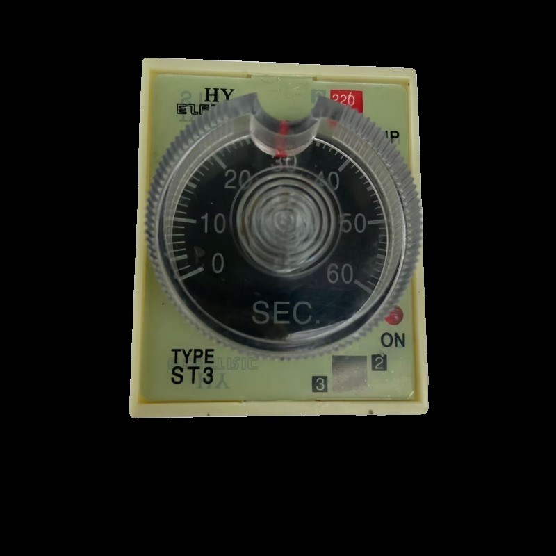 真空机配件时间继电器5秒热v封计时器60封口冷却8脚旋扭继电器开