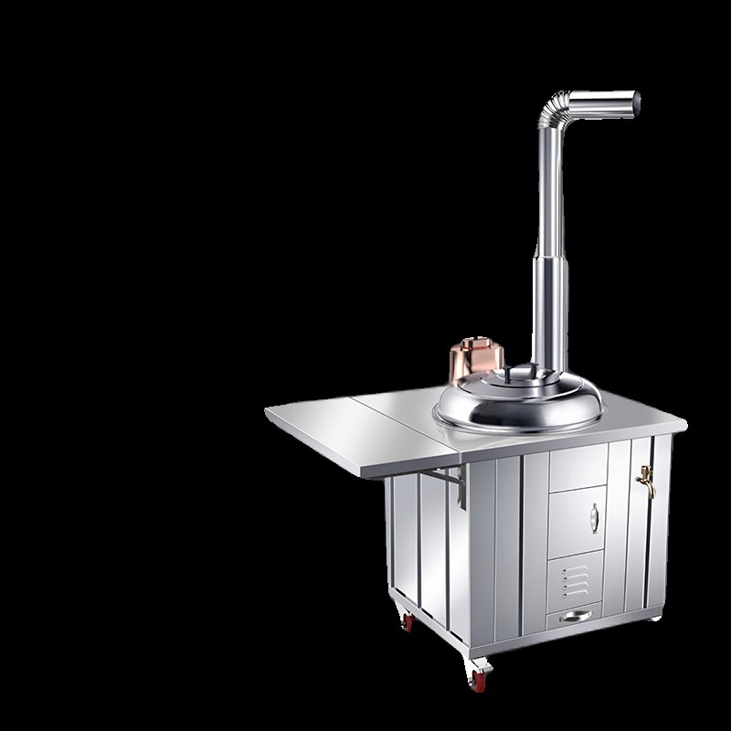 304灶炉柴火灶家用p烧木柴大锅台农村不锈钢无烟新款移动土灶台