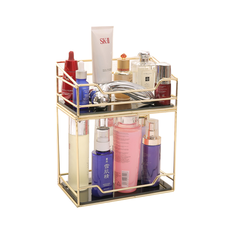 浴室卫生间化妆品收纳盒洗手台z摆件护肤品置物架桌面梳妆台化妆
