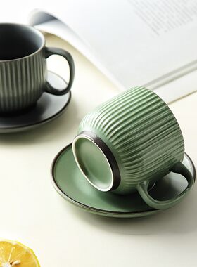 欧式茶杯套装杯具 轻奢水杯v套杯陶瓷茶壶水壶 杯子家用客厅水具