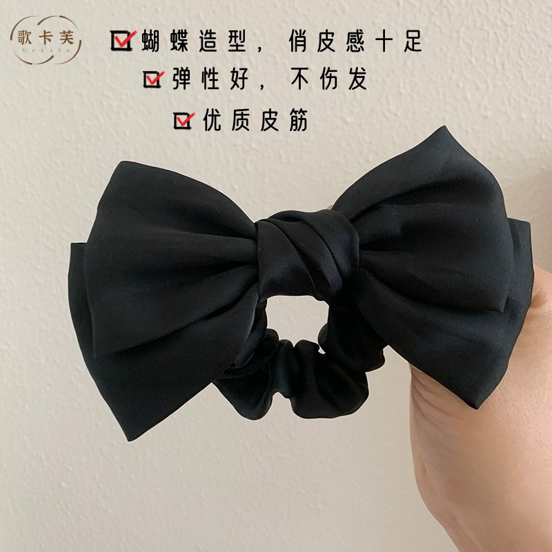 蝴蝶结大肠发圈头绳女高级感气质