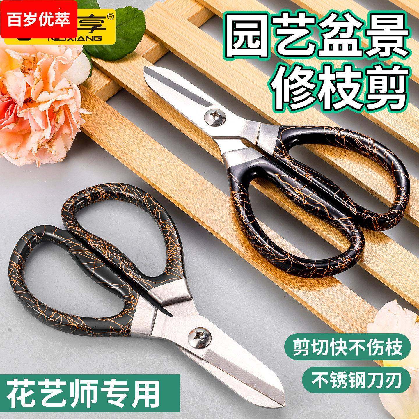 花艺剪刀修花剪鲜花园艺插花家用剪花草花枝花店专用工具剪刀
