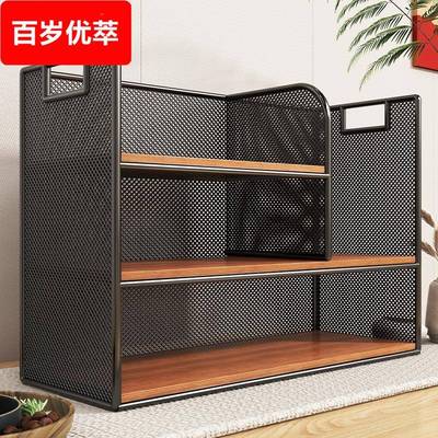 餐桌置物架饭桌零食架子办公桌桌面收纳架客厅茶几水杯杯子整理架