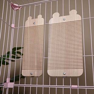 桐木猫抓板 实木网笼用猫抓板 耐用磨爪发泄板猫咪玩具