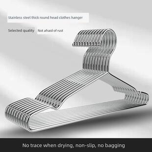 干洗店专用一次性衣架2.2洗衣店家用钢丝铁丝细衣挂架600个蓝白色