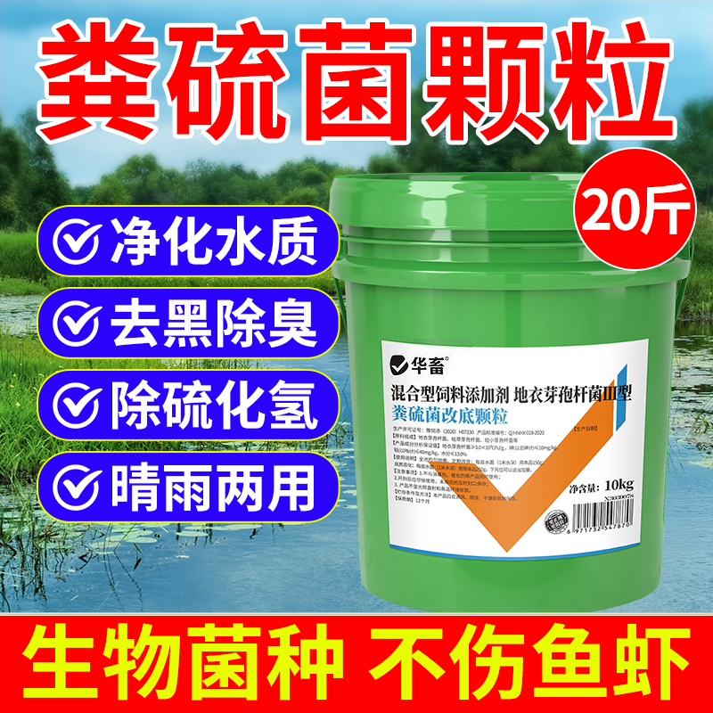 华畜粪硫菌改底颗粒水产养殖专用