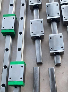 316L不锈钢 耐腐蚀 n导轨 滑块 HGH20 15 25 30 直线不锈钢导轨