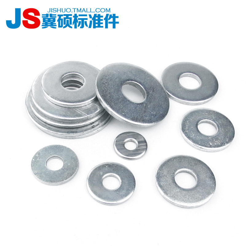 镀锌加大平垫 加大垫l片 加大加厚垫圈 国标螺钉垫片M4/M5/M6M3