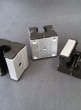 SBR16 2f0 25 30防尘滑块木工推台锯雕刻机开口滑块防尘盖导轨滑