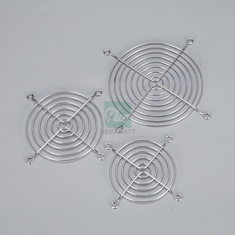轴流风机防护网金属保护罩机柜电箱小型通风散热风扇安.全铁网包