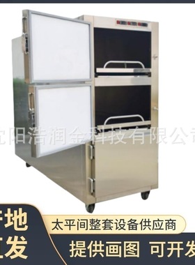MORTUARY REFRIGERATORS 3 BODIES UNIT 不锈钢尸体冷藏箱3具3门