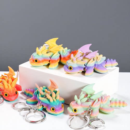 3D打印飞龙幼崽仿真摆件