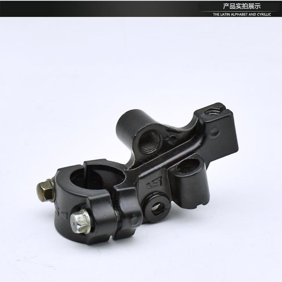 包邮摩托车配件手柄镜座后视镜座子适用富先达FXD125反光镜底座