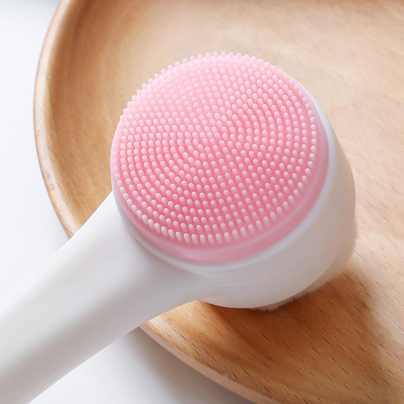 Silicone Face Cleansing Brush Double-Sided FacialU Cleanser