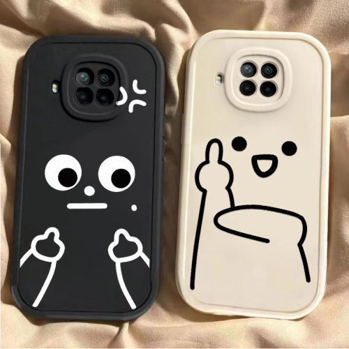 搞怪表情适用红米Note9Pro手机保护壳M2007J17C保护N9S套redminote小米redmi新款Por外壳not闹特5G九noto液态