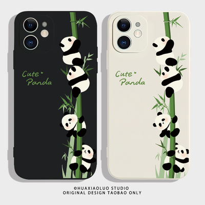 熊猫花花适用opporeno4pro手机壳4se新款reno3pro全包元气r17磨砂r15超薄reno2z防摔r11软ace软r9splus硅胶r9