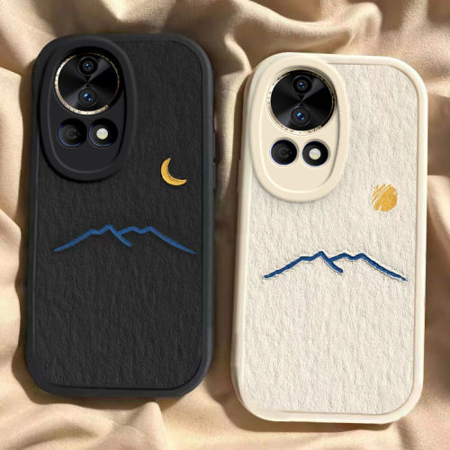 适用华为Nova13手机壳nova13Pro新款保护套navo硅胶novo高颜值卡通可爱全包防摔nava男女外壳por后壳太阳月亮