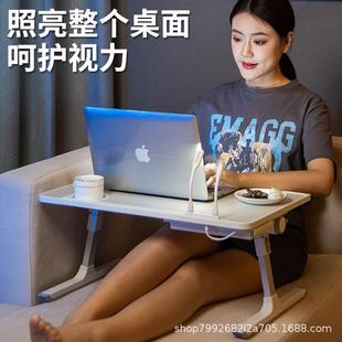 可折叠可升降床上小桌子简约宿舍学习书桌笔记本电脑桌支架飘窗桌