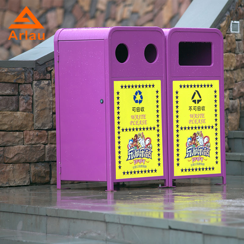 厂家直销户外分类垃圾箱 街道景区垃圾桶 室外保护环境果皮箱