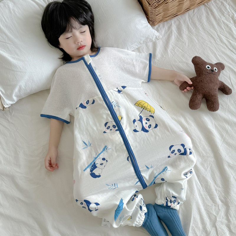 2024新款儿童连体睡衣纯棉纱布夏季薄款男童夏季家居服防着凉夏天,童装/婴儿装/亲子装,家居服连体衣,淘宝优惠券,粉丝福利购,淘宝优惠卷