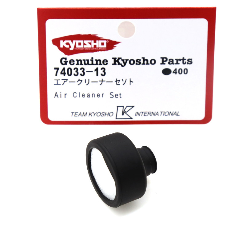 遥控车京商fw06新款空滤平跑kyosho发动机ke15sp空滤清器74033-13