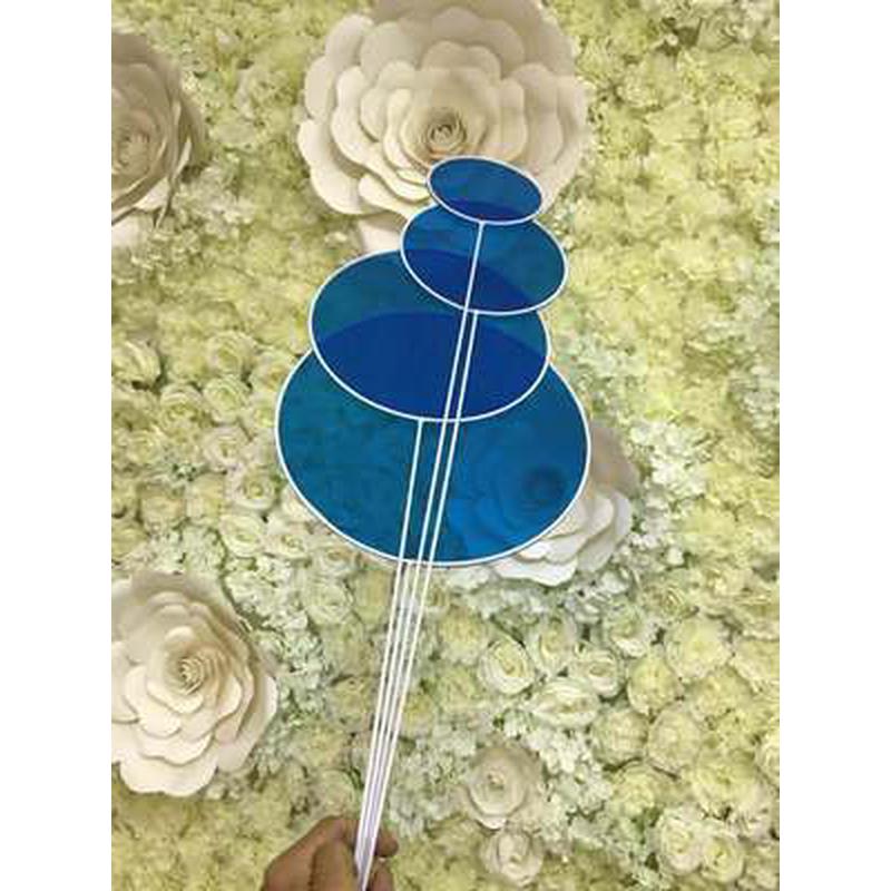 摄影新款棒棒糖铁艺婚庆道具 舞台t台布置路引装饰摆件铁艺