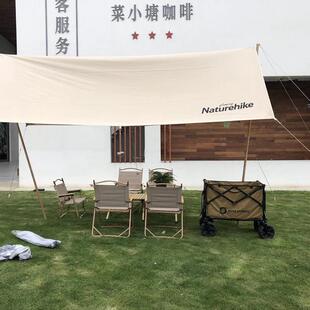 户外露营推车自驾大车轮子便携式手推森博车折叠营烧烤娃地式熊溜