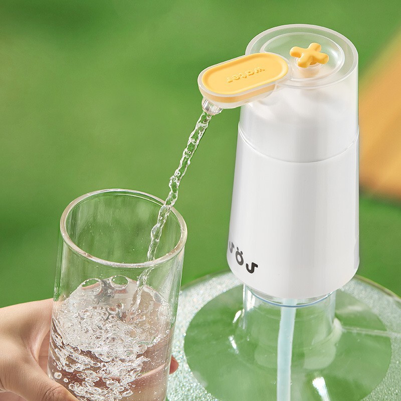 小鸟抽水器家用桶装水抽水泵便携吸水器桌面饮水机自动出水压水器