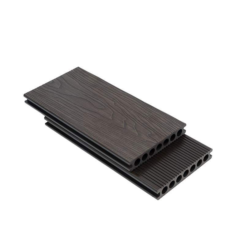 3d压花帐篷户外仿木纹木塑地板庭院栈道露台塑木地板工程塑木板材