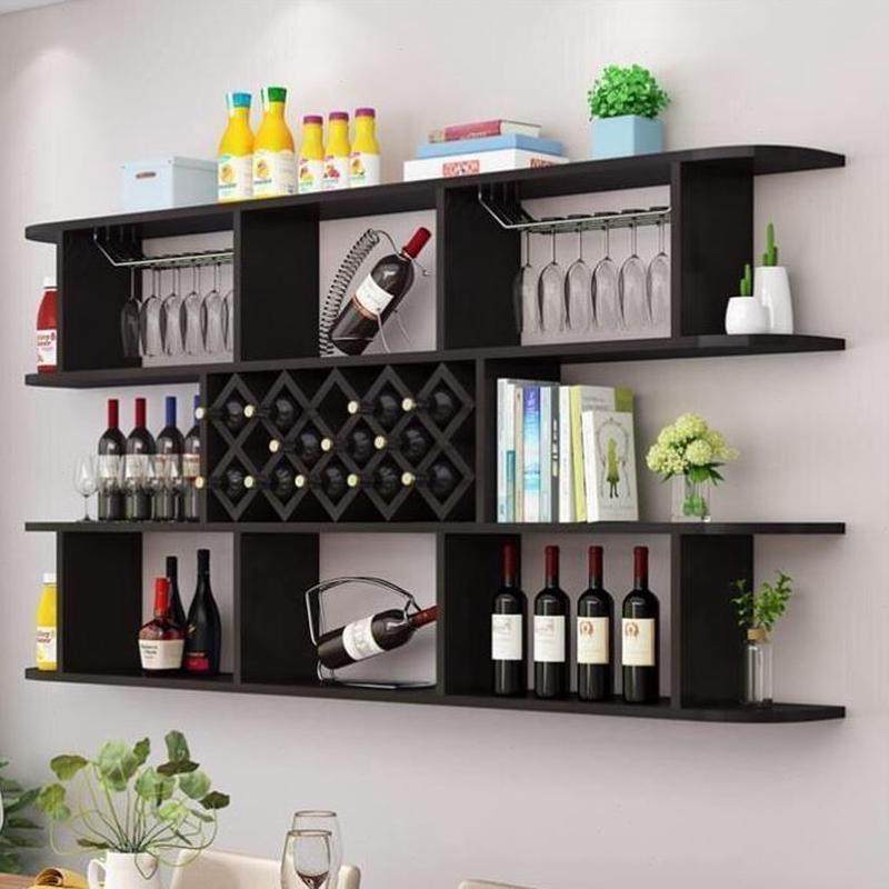 红酒架墙隔板餐厅家用挂墙酒柜收纳柜壁挂置物架靠实木餐边柜客厅,收纳整理,红酒架,淘宝优惠券,粉丝福利购,淘宝优惠卷