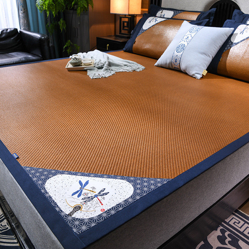 凉席藤席1.2夏季冰丝草席1.8米床1.5m夏天家用双面席子冬夏两用,床上用品,藤席,淘宝优惠券,粉丝福利购,淘宝优惠卷