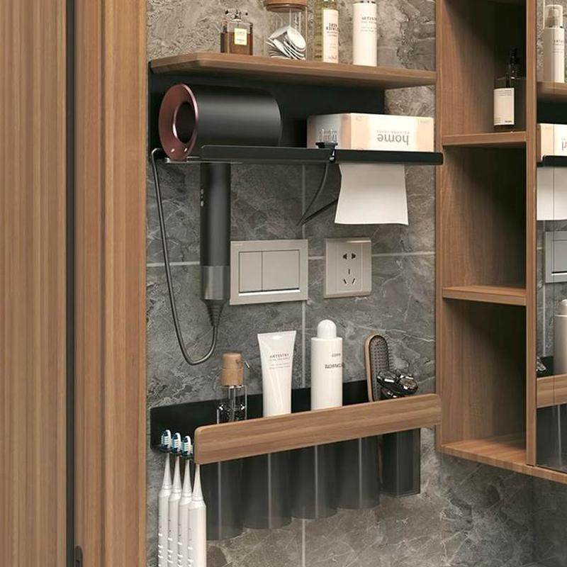 原木浴室免打孔胡桃木牙架子吹风机置物架牙刷置物架具卫生间风,家庭/个人清洁工具,吹风机置物架,淘宝优惠券,粉丝福利购,淘宝优惠卷