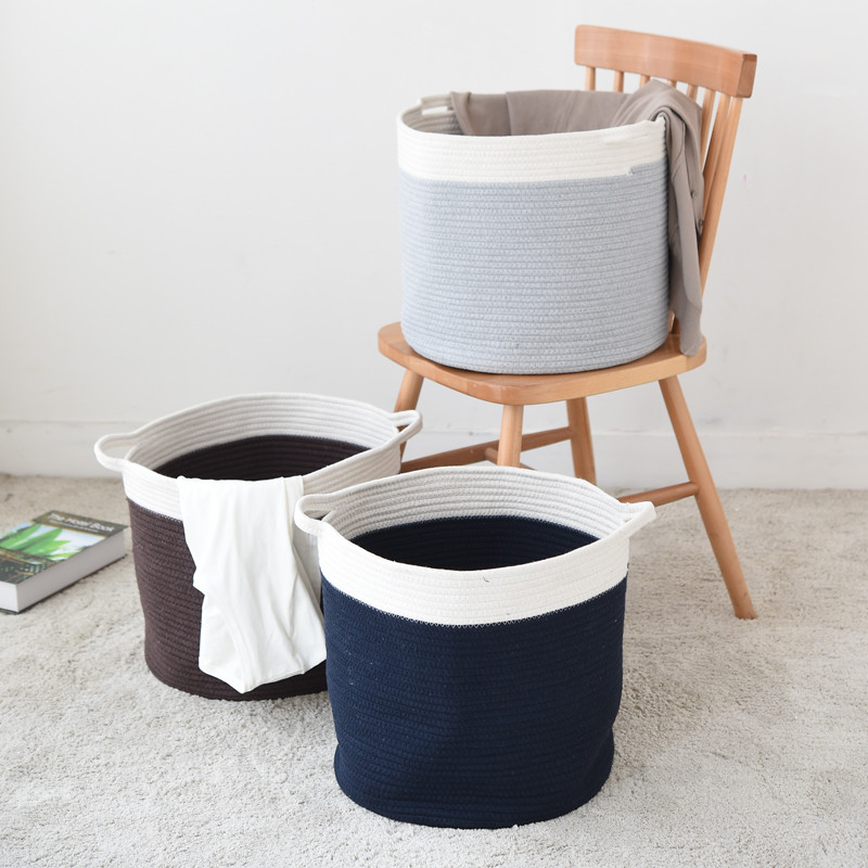 优菲娜环保创意收纳篮布艺脏衣篮玩具收纳桶衣服杂物收纳筐整理筐