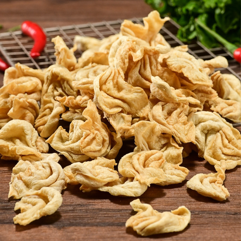 官方旗舰店素豆耳干货豆制品大豆蛋白人造肉素鸡大豆耳干货