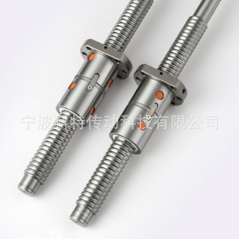CF53德国材质 冷扎滚珠导轨丝杆DFU1605配双螺母 出口往复丝杆