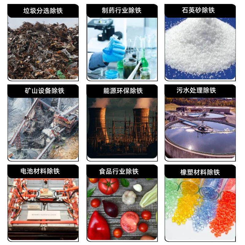 自清理粉料除铁器食品卫生级不锈钢强磁管道粉料颗粒食品除铁器