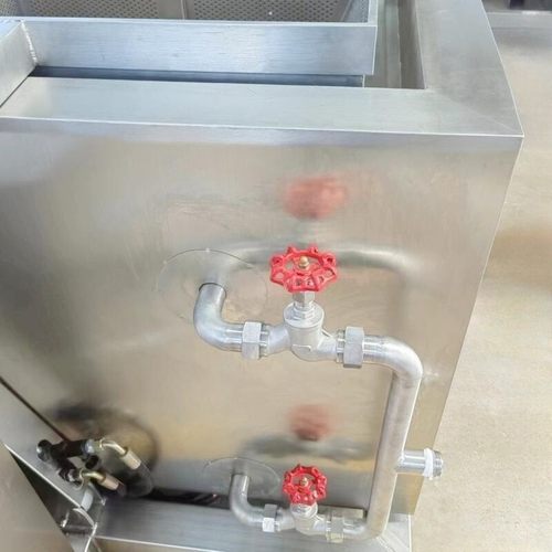 方形烫煮锅鸡脖鸡腿猪头猪蹄卤煮设备全自动双液压翻筐漂卤焯水锅