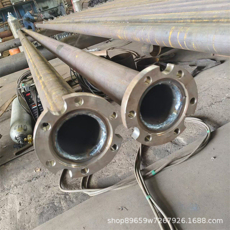 深井泵钢管 钢管焊接电缆槽法兰  活套法兰  焊接螺旋管道