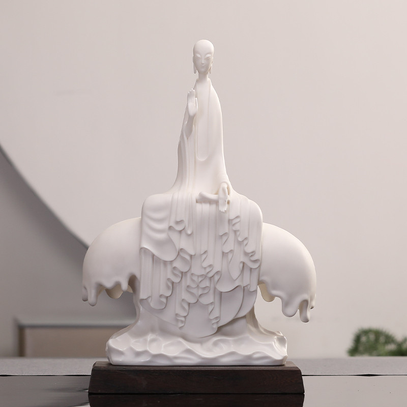 墨染留香陶瓷工藝術(shù)品擺件創(chuàng)意客廳玄關(guān)辦公室書房桌面裝飾擺設(shè)品