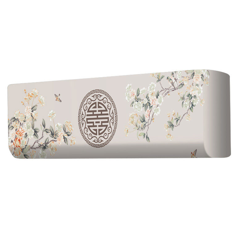 新中式空调防尘罩挂机1.5P通用弹力全包罩套壁挂式内机布艺罩子