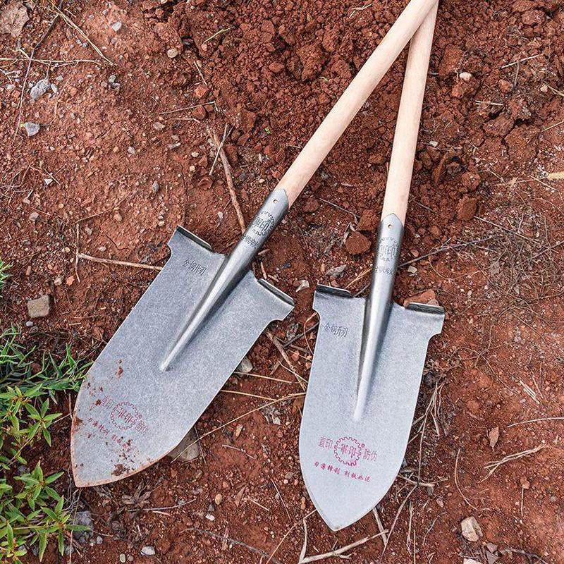 军印铁锹尖锹铁锨锰钢加厚挖土铁铲开沟农具挖树户外农用钢锹铲子,鲜花速递/花卉仿真/绿植园艺,铲子,淘宝优惠券,粉丝福利购,淘宝优惠卷